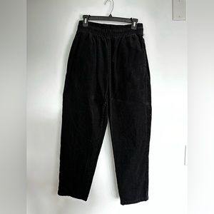 Cookman Good Chef’s wear, Semiwide, Corduroy Pants, Black, M, Good Condition
